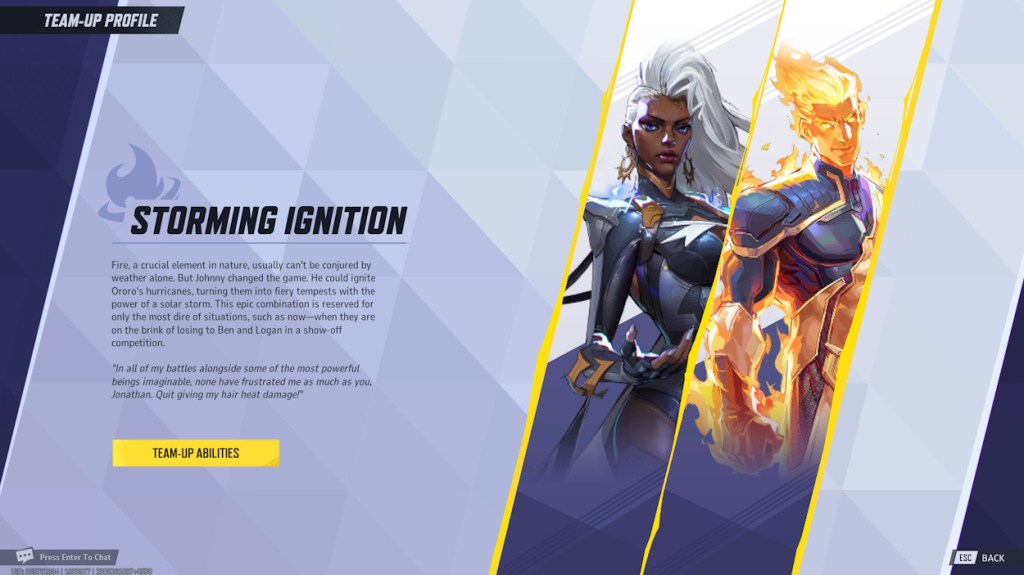 Marvel Rivals Team-Ups & Powers: Season 2 Guide 16 Storming Ignition