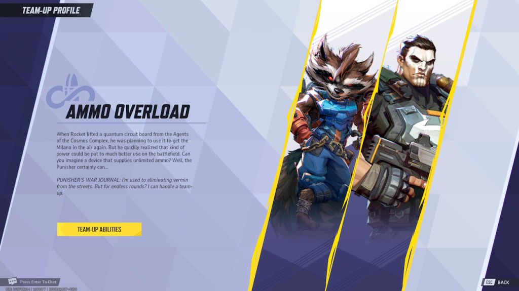 Marvel Rivals Team-Ups & Powers: Season 2 Guide 22 Ammo Overload