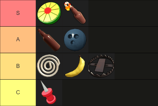 Ultimate Rope Battles: Comprehensive Tier List for Items & Ropes 22 Rope Battles Item Tier List