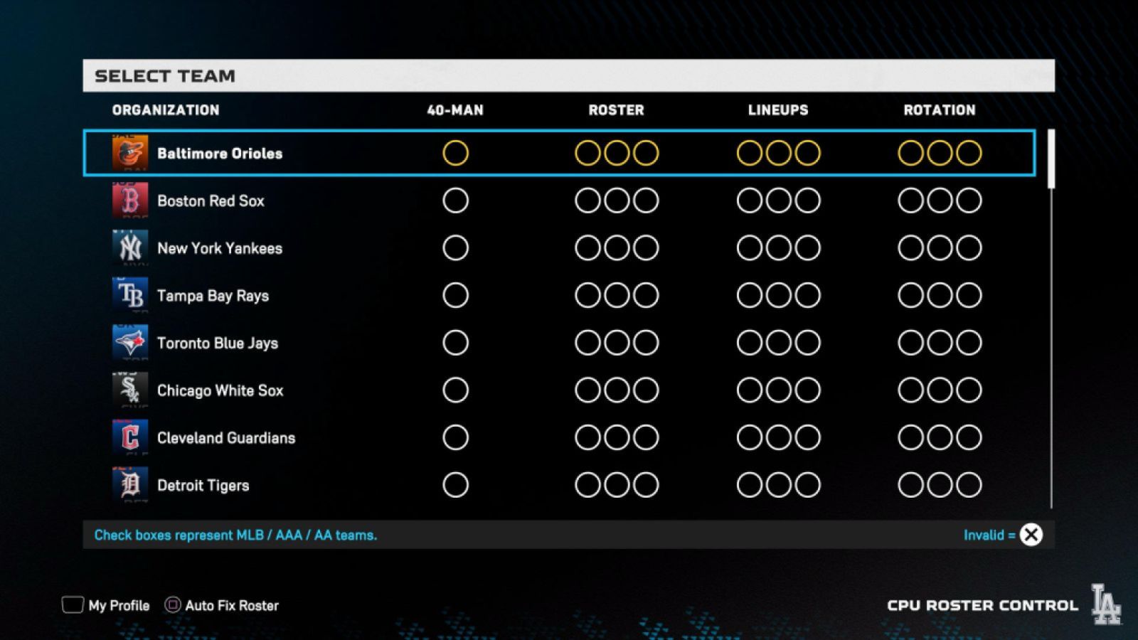 Master Custom Rosters in MLB The Show 25: A Step-by-Step Guide 6 Roster Control in MLB The Show 25