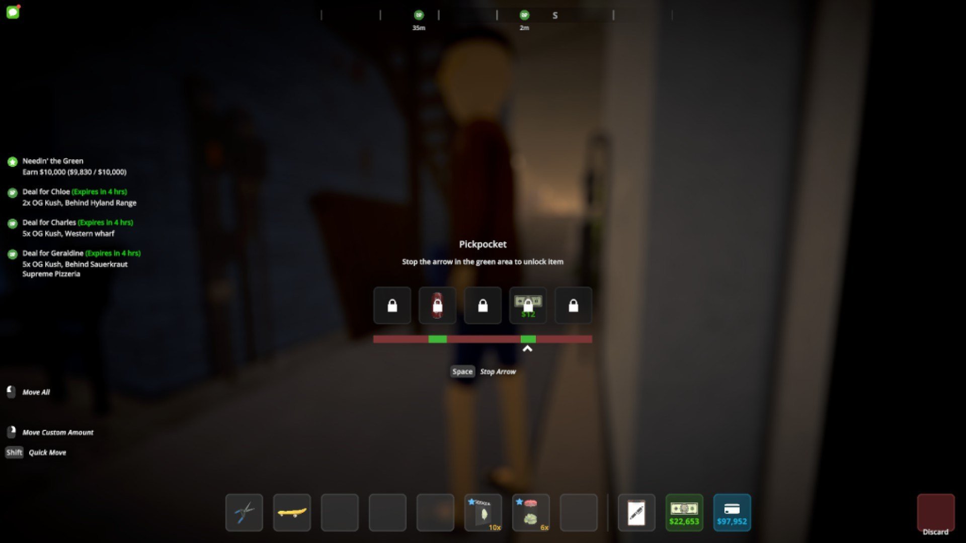 Mastering Pickpocketing Skills in Schedule 1: A Guide 6 Pickpocket mini-game in Schedule 1
