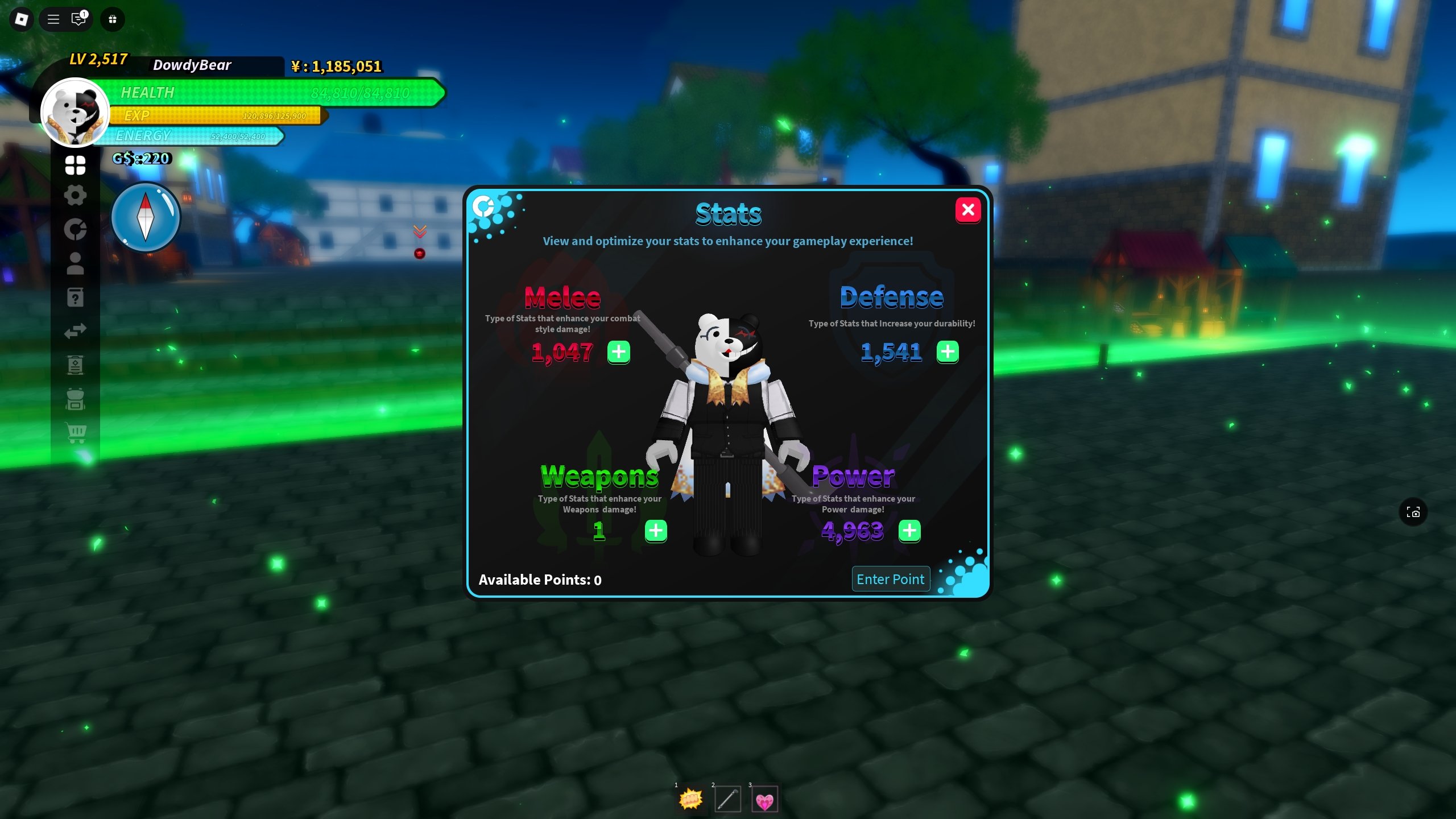 Ultimate Beginner’s Guide to Universal Piece: Your Essential Resource 11 A Universal Piece player is looking at the stats points