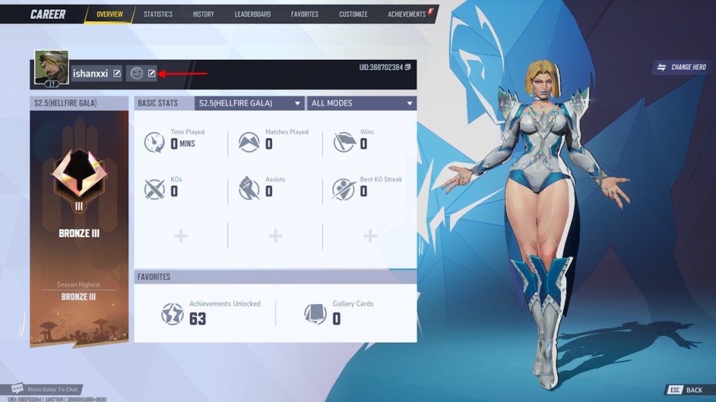 Mastering Moods in Marvel Rivals: A Complete Guide 9 Mood customize button