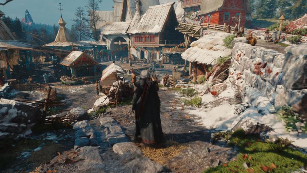 Witcher 4 Tech Demo Unveiled: CD Projekt Red’s Stunning Unreal Engine 5 7 Ciri walking through a market in The Witcher 4