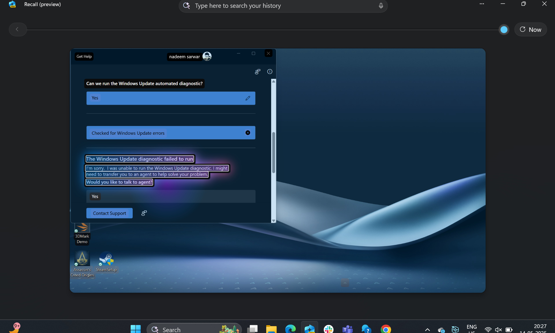 How Microsoft’s Recall Tool Transformed My Windows Experience 10 Text extract with Windows 11 Recall.