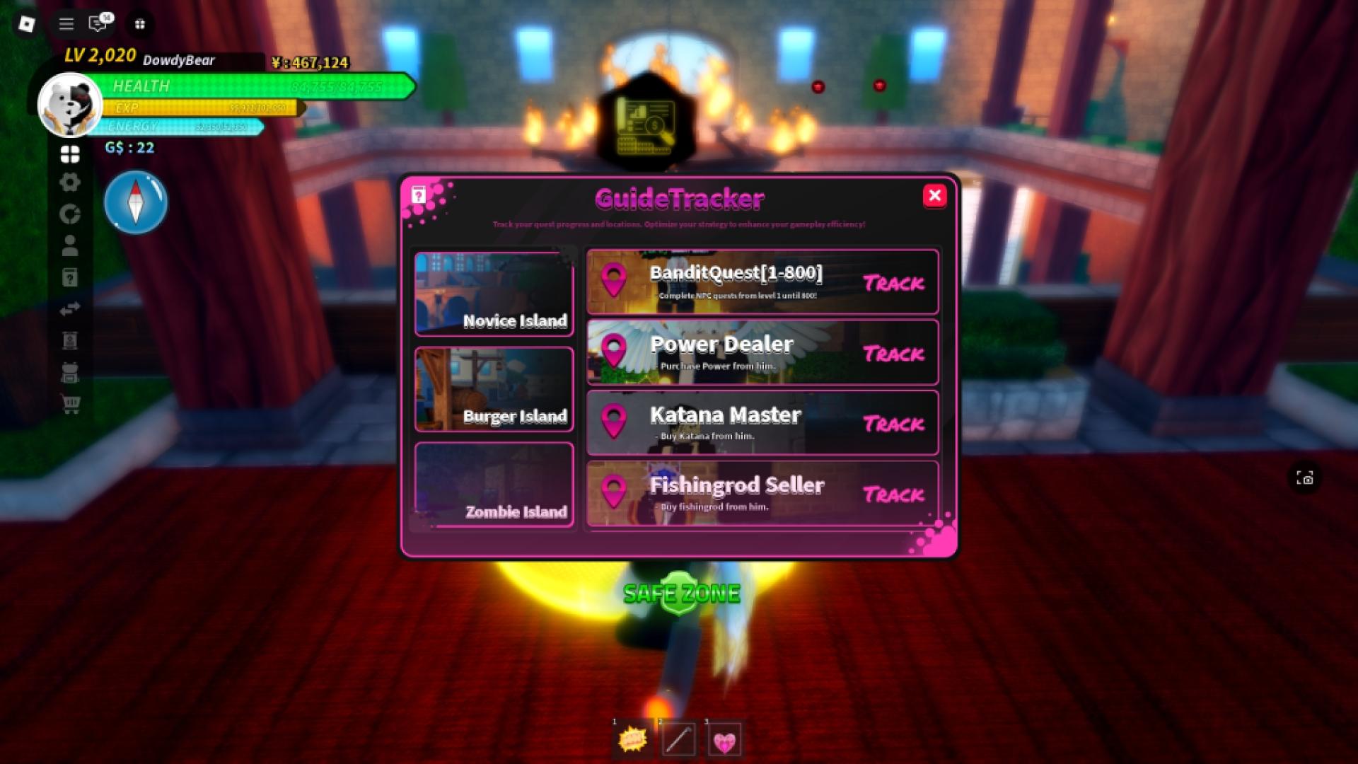 Ultimate Beginner’s Guide to Universal Piece: Your Complete Resource 10 A Universal Piece player is looking at the Guide Tracker
