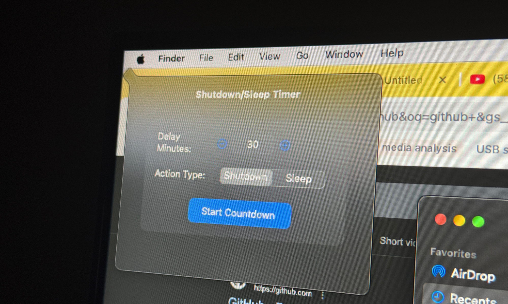 Unlock macOS: The Powerful Feature You’re Probably Ignoring! 9 Shutdown scheduler running on Mac.