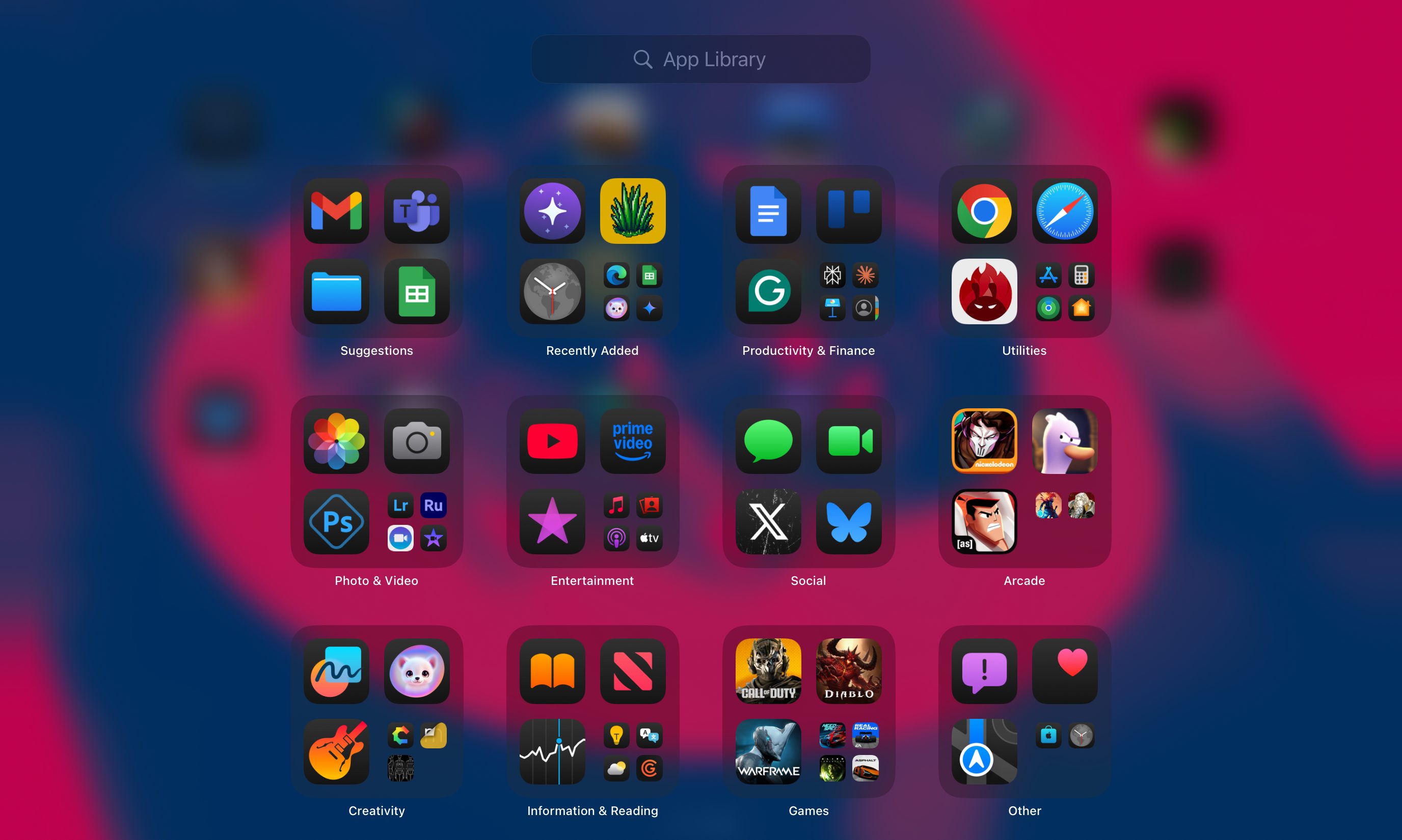 Apple’s Glass-Like Software Redesign: Cool Concept, Not New Innovation 11 App folders on iPadOS.