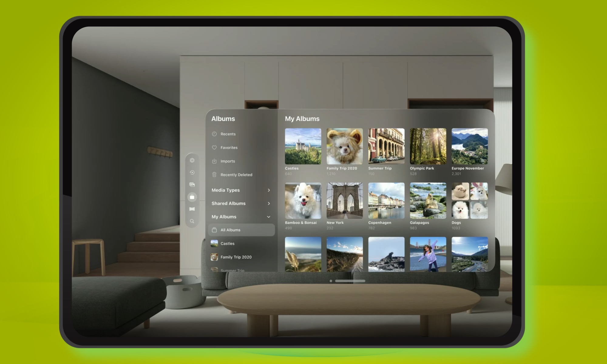Apple’s Glass-Like Software Redesign: Cool Concept, Not New Innovation 8 Concept render of iPadOS 27 for Finder.