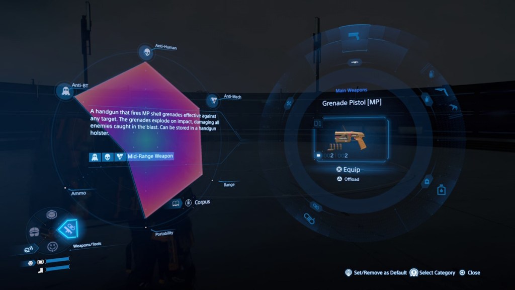 Top Ranked Weapons in Death Stranding 2: A Comprehensive Guide 15 Grenade Pistol MP