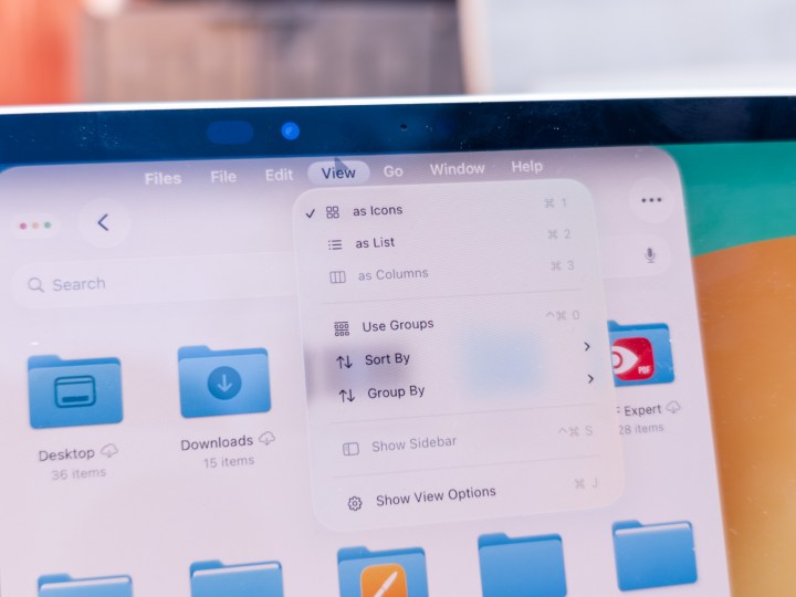 10 Essential iPadOS 26 Tips & Tricks to Try After Public Beta Launch 12 Files app and new View menu on iPadOS 26 developer beta 1