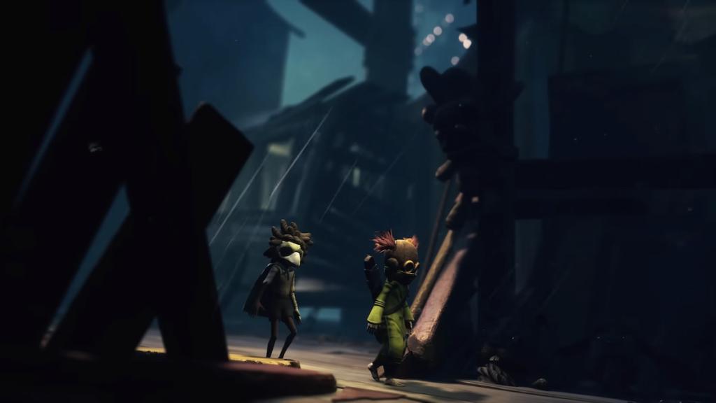 Little Nightmares 3 Release Countdown: Date & Start Time Revealed 6 Two characters, Low and Alone, walking through the rain in Little Nightmares 3
