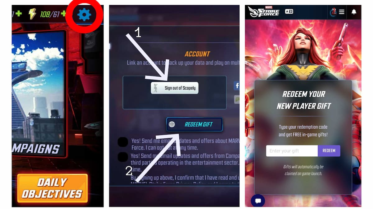 Marvel Strike Force Codes for June 2025: Unlock Awesome Rewards! 6 How to redeem codes in Marvel Strike Force.