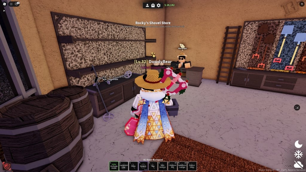 Top Essential Items to Dig in Roblox: A Complete Guide 6 Roblox Dig player is looking at the Item Detector in the shop