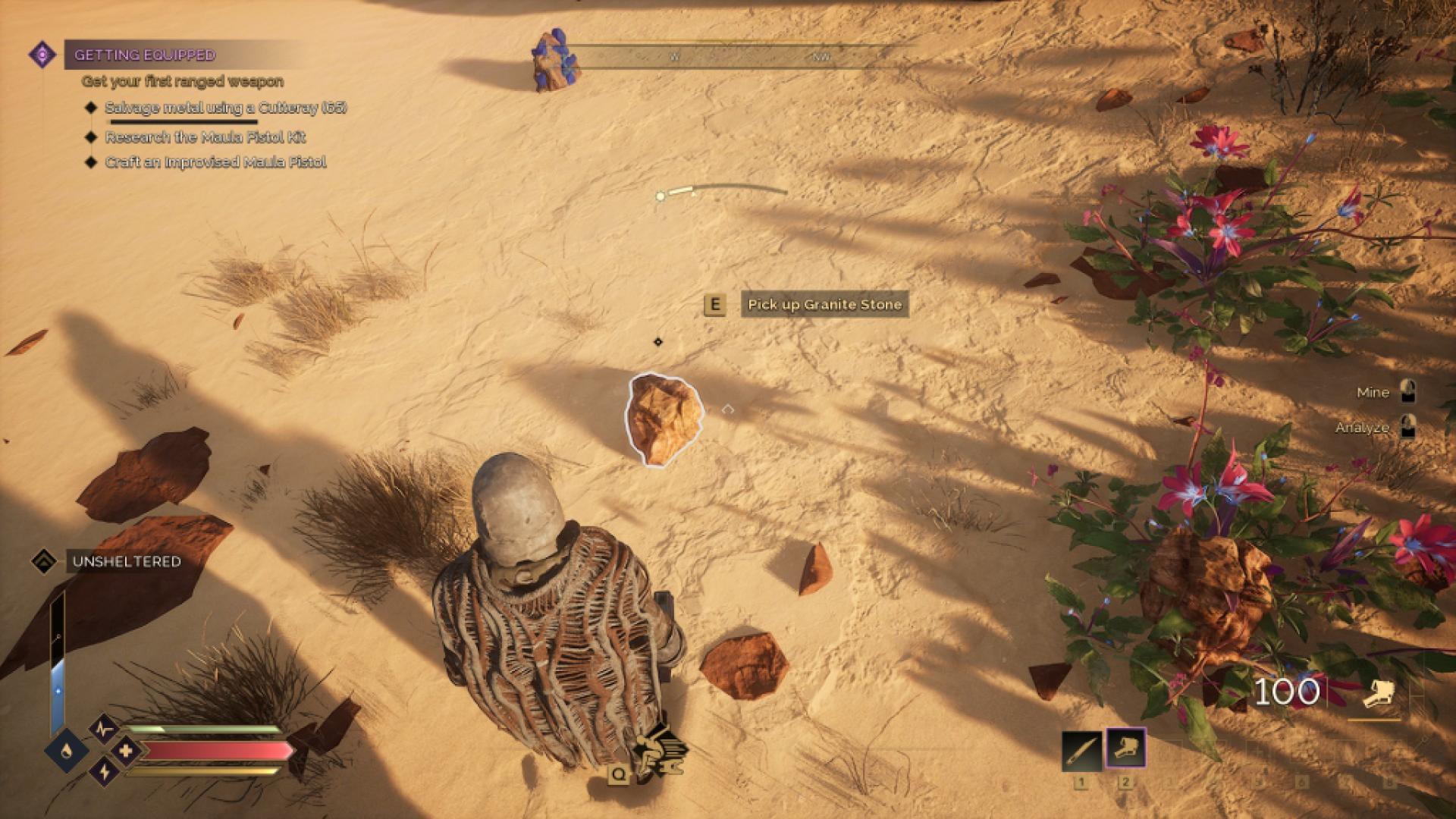 Ultimate Guide: Mining Granite and Copper in Dune Awakening 6 Granite in Dune Awakening