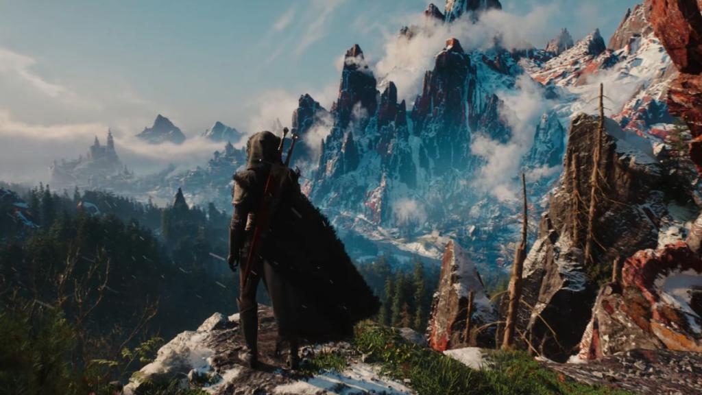 Witcher 4 Tech Demo Unveiled: CD Projekt Red’s Stunning Unreal Engine 5 6 Ciri overlooking a vista in the Witcher 4