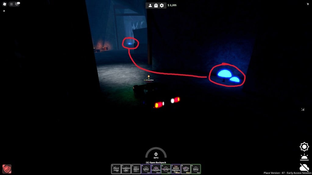 Dig Enchant Guide: Mastering Roblox’s Ultimate Gameplay Tips 8 Roblox Dig player is following the trail of mushrooms
