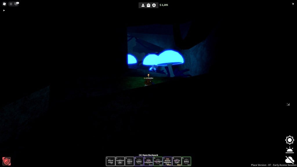 Dig Enchant Guide: Mastering Roblox’s Ultimate Gameplay Tips 9 Roblox Dig player has reached the glowing blue mushrooms
