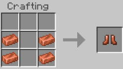 Complete Guide to Copper Tools, Weapons, and Armor in Minecraft 14 Copper boots recipe in minecraft