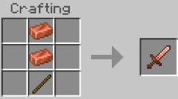Complete Guide to Copper Tools, Weapons, and Armor in Minecraft 10 Copper sword recipe in minecraft