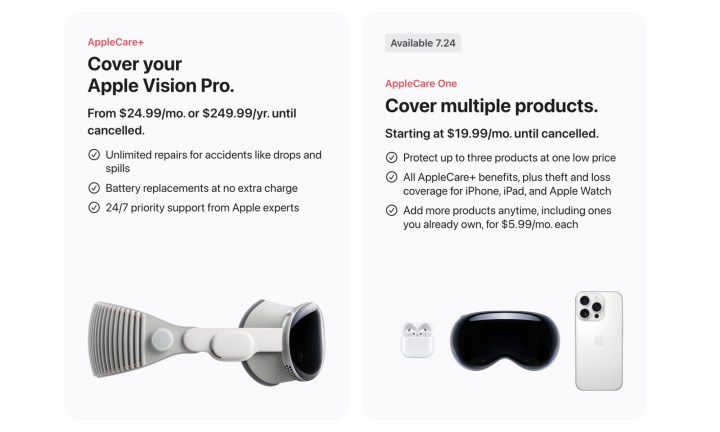 Discover AppleCare One: The Ultimate Device Protection Plan 7 Pricing difference with AppleCare One service.
