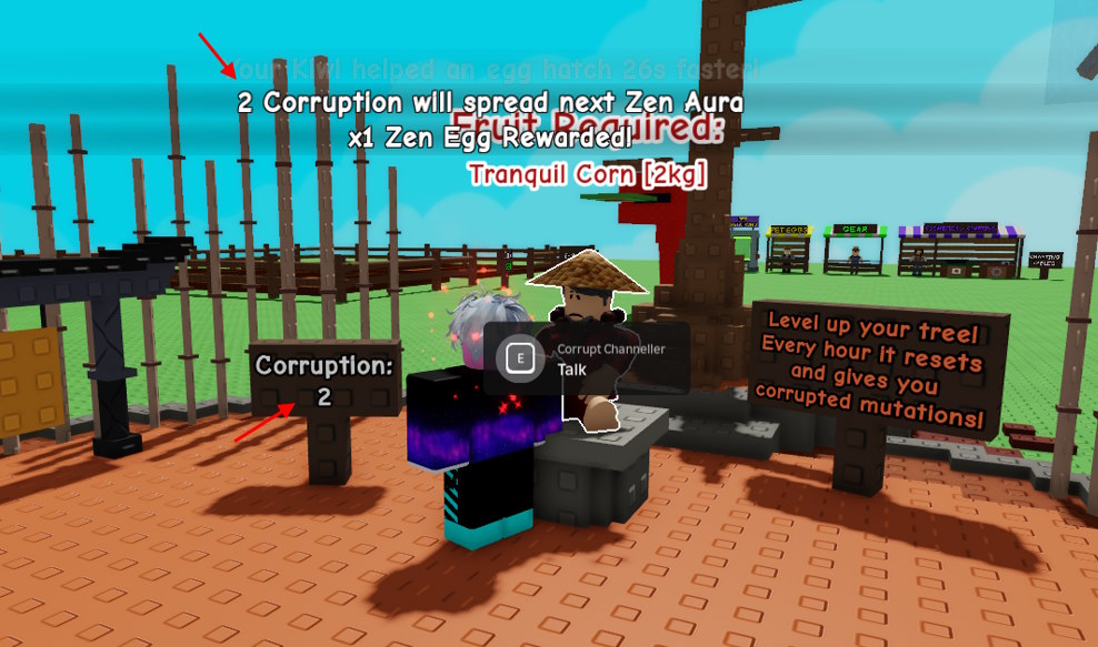 Master Corruption Points: Grow Your Corrupted Tree in Garden Game 7 Corrupted Tree grow in Grow a Garden