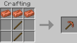 Complete Guide to Copper Tools, Weapons, and Armor in Minecraft 6 Copper pickaxe recipe in minecraft