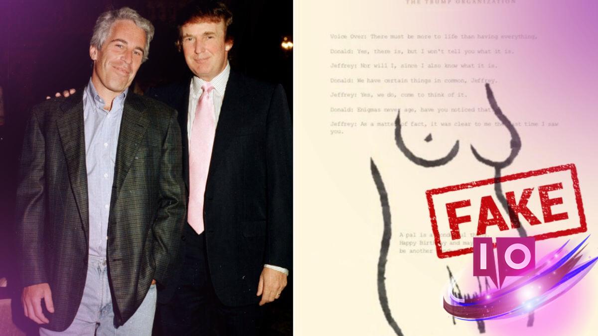 Fake Trump-Epstein Letters Go Viral After Shocking Report 5 Fake Trump-Epstein Letters Go Viral After Shocking Report