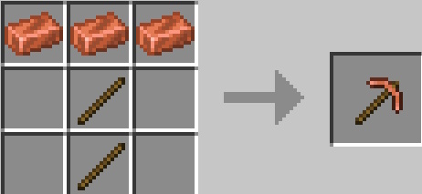Crafting Copper Armor and Tools in Minecraft: A Step-by-Step Guide 12 copper picaxe recipe