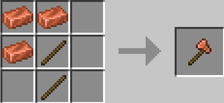 Crafting Copper Armor and Tools in Minecraft: A Step-by-Step Guide 13 copper axe recipe