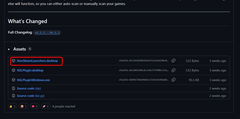 Mastering Desktop Mode on Steam Deck: A Complete Guide 12 nonsteamgamelauncher releases page with desktop version highlighted