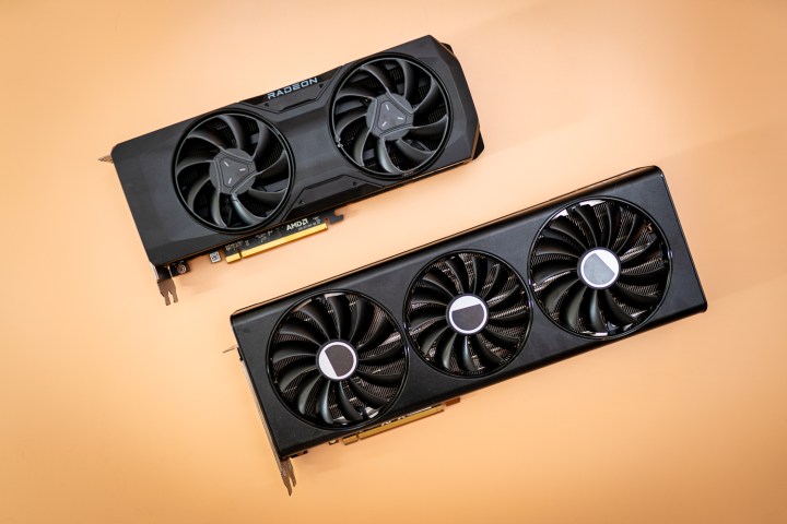 Unlock Hidden Performance: AMD GPUs Get Unexpected Boost 8 AMD RX 7800 XT and RX 7700 XT graphics cards.