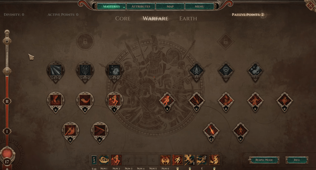Mastering Spell Rage: A Guide for Titan Quest 2 Players 6 Titan Quest 2's skill tree showcasing one of the specialized Mastery