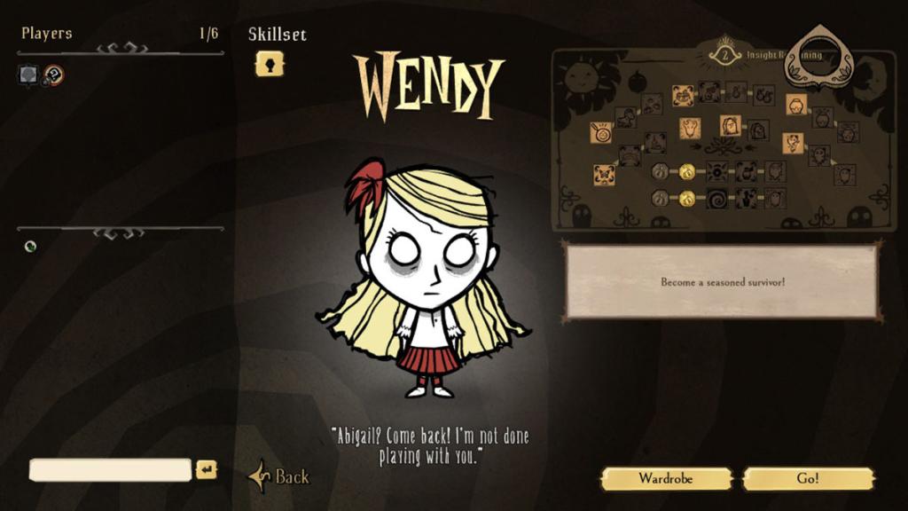 Mastering Wendy’s Skill Tree in Don’t Starve Together 6 Wendy's Skill Tree, as seen in Don't Starve Together.