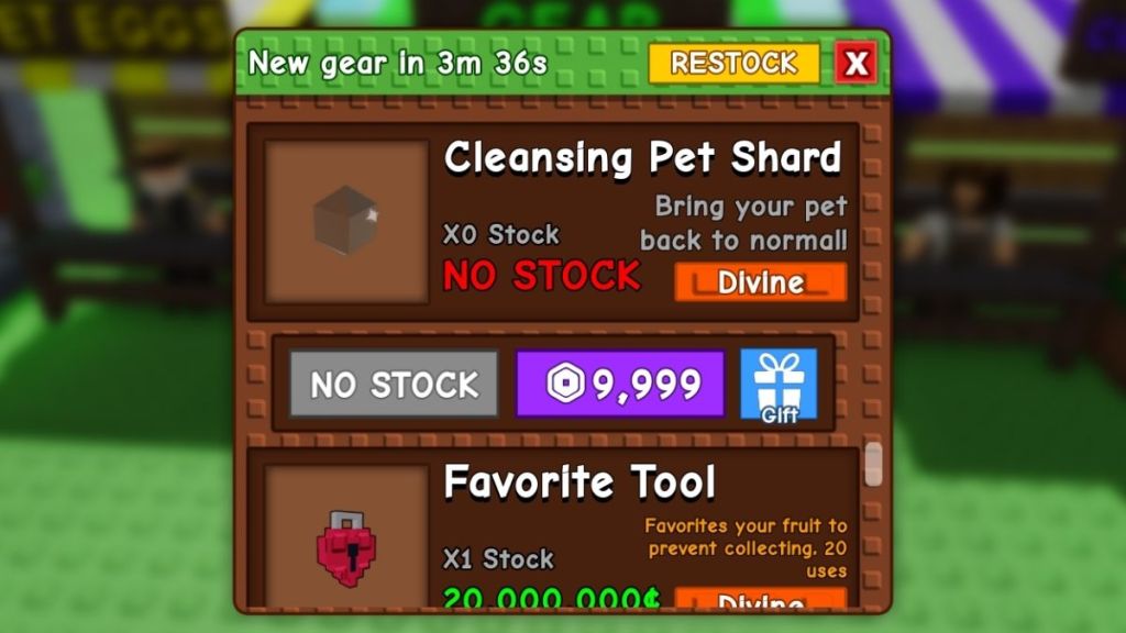 Remove Pet Mutation in Garden with Cleansing Pet Shard Guide 6 Cleansing Pet Shard Grow a Garden
