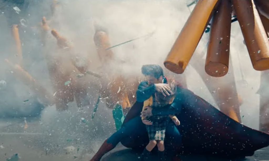 Superman (2025) Digital Release Date: Sooner Than Expected! 6 Superman saving a girl