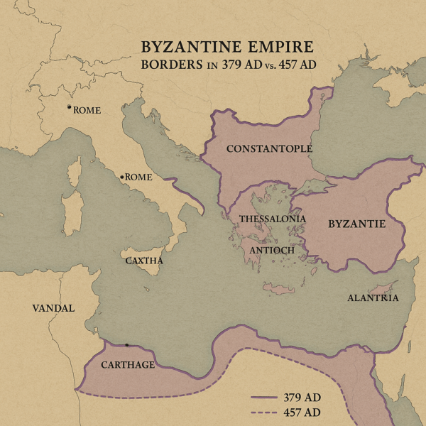 When I Told ChatGPT It Needed a History Lesson – It Agreed! 6 How ChatGPT envisions the Byzantine Empire in 379 AD vs. 457 AD