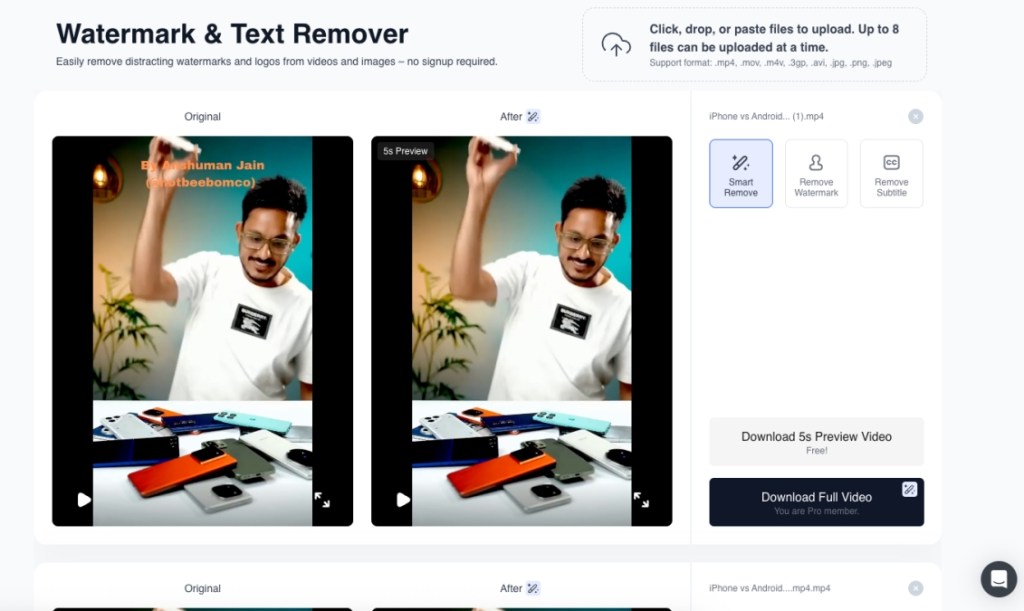 Vmake.AI: Effortlessly Enhance Your Videos with AI Technology 8 Vmake-AI-Watermark-Remover