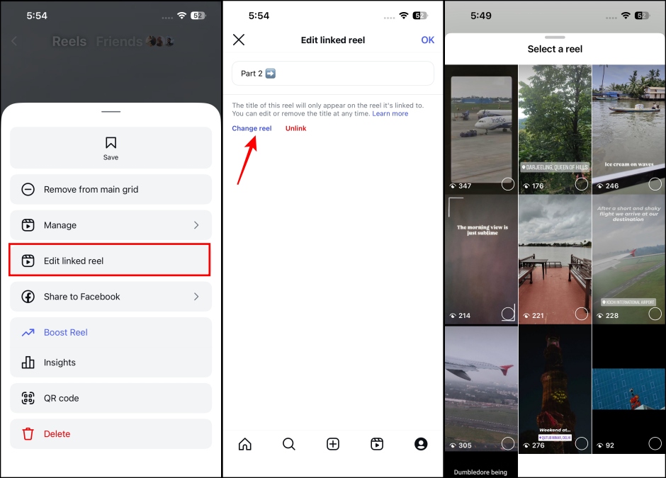Unlock Instagram’s Linked Reels: Your Guide to Using the New Feature 8 Edit Linked Reels on Instagram