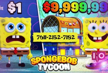 SpongeBob Tycoon Fortnite Codes for September 2025: Unlock Fun! 17 SpongeBob Tycoon Fortnite Codes for September 2025: Unlock Fun!