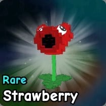 Ultimate Guide to Plants vs. Brainrots: Complete Plant & Brainrot List 8 Strawberry plant from Plants vs Zombies Roblox experience.