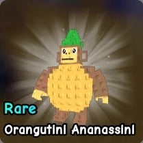 Ultimate Guide to Plants vs. Brainrots: Complete Plant & Brainrot List 20 Orangutini Ananassini brainrot from Plants vs Zombies Roblox experience.