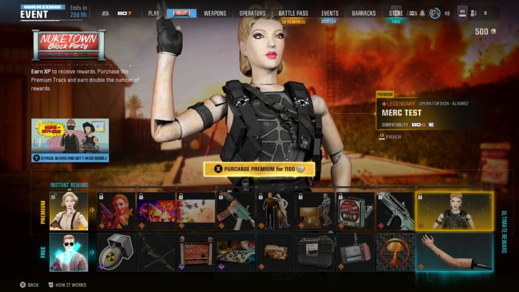 All Nuketown Block Party Rewards for Black Ops 6 & Warzone Explained 6 BO6 Nuketown Block Party Event Rewards Track