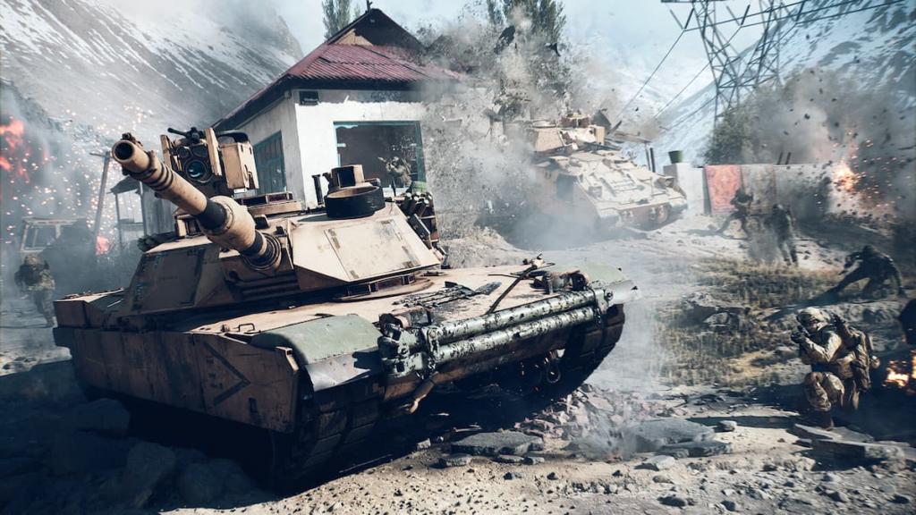 Master Battlefield’s New Battle Royale: Deadliest Ring & Second Chances 6 A battle scene in Battlefield 6 Open Beta