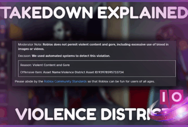 The Surprising Reason Roblox Took Down Violence District 6 The Surprising Reason Roblox Took Down Violence District