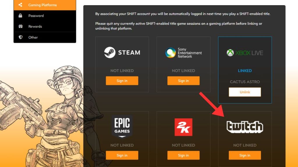 Unlock Free Legendary Weapons: How to Get Borderlands 4 Twitch Drops 6 Linking Shift Account to Twitch