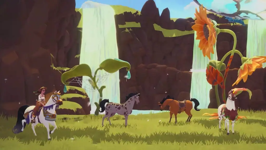 Disney Dreamlight Valley Wishblossom Ranch Release Countdown: Date & Time 8 Horses in Wishblossom Ranch in Disney Dreamlight Valley