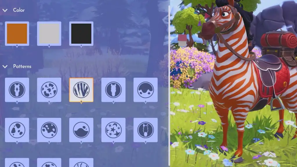 Disney Dreamlight Valley Wishblossom Ranch Release Countdown: Date & Time 7 Customizing a horse in DDV