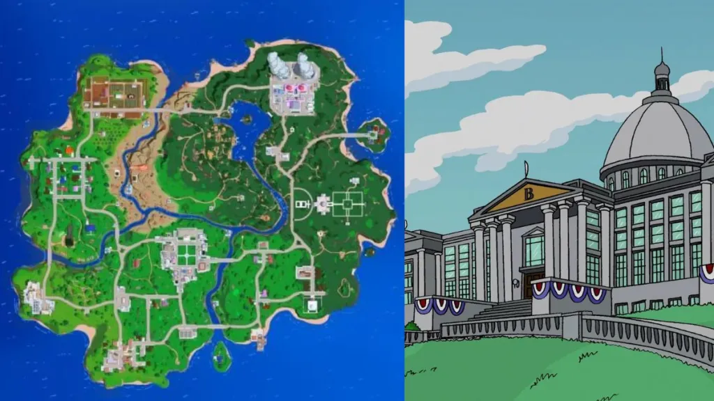 When Does Fortnite Simpsons Season Start? Teasers Explained! 7 Fortnite Simpsons Map