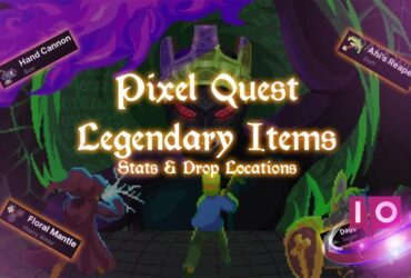 Complete Guide to All Legendary Items in Pixel Quest: Weapons & Armor